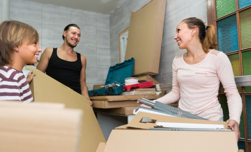 Professional relocation process in the middle of a Waterloo move