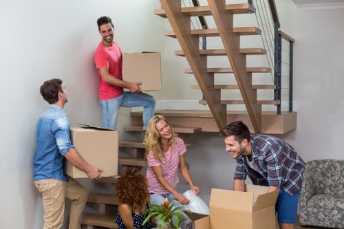 Final stage of a professional Removals Waterloo service