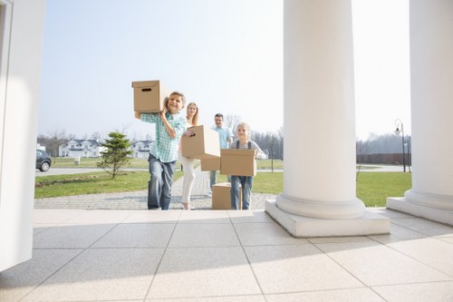 Same day removals team preparing a fast move in Waterloo