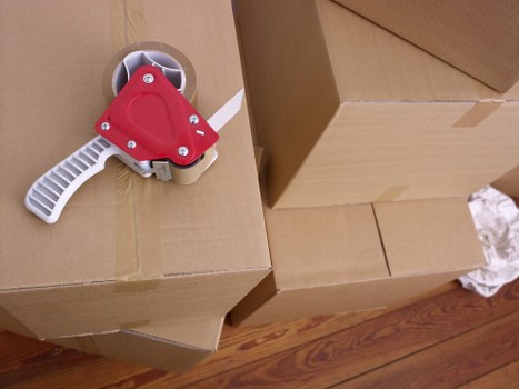Moving van prepared for house removals in Waterloo
