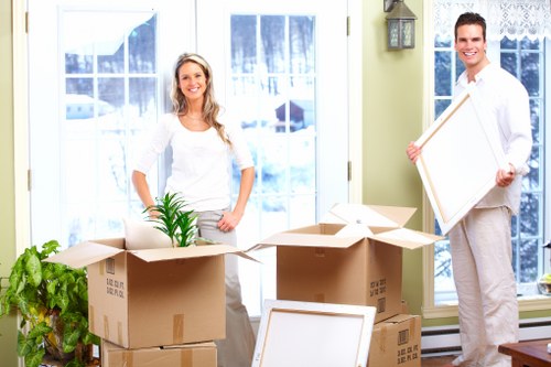 Moving truck prepared for a professional Waterloo removal job